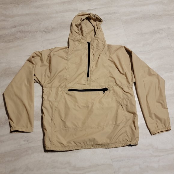 L.L. Bean Other - Vintage LL Bean Mens Tan Windbreaker Made in Freeport Maine Large